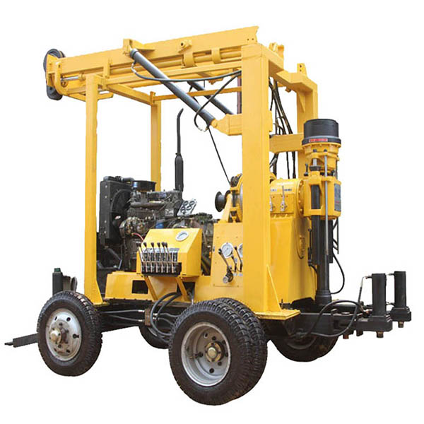 Four Wheel Tractor Mounted Borehole Drilling Rig