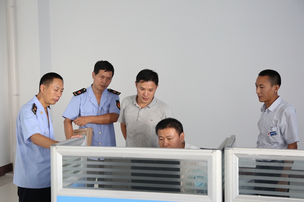 Jining High-Tech Zone Network Supervision Section Visited China Coal Group For The Guidance