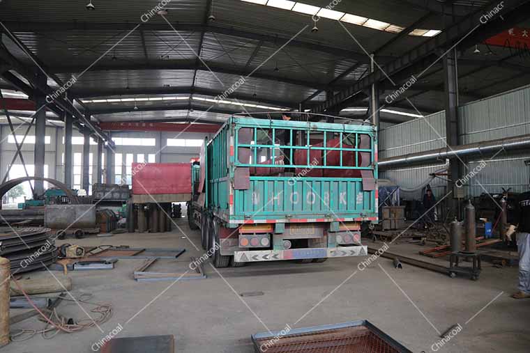 China Coal Group Sent T A Batch Of U-Shaped Steel Support o Heilongjiang Province