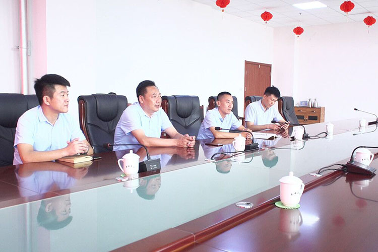 Warmly Welcome The Leaders Of Jining High-Tech Zone To Visit China Coal Group