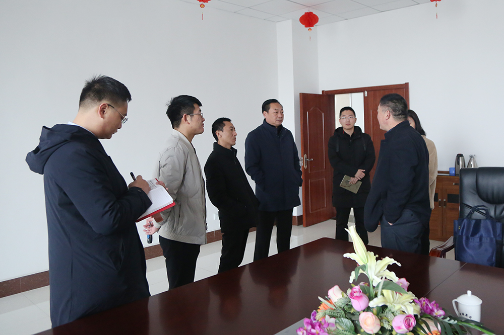 Warmly welcome the leaders of Jining City Federation of Trade Unions to visit the Industry and Information Business Vocational Training College of China Coal Group
