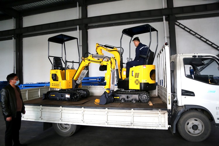 Small Excavators Of China Coal Group Are Delivered To Sichuan And Dezhou, Shandong Respectively